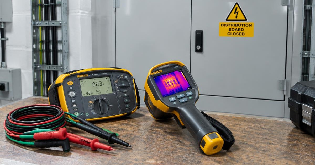 Electrical inspection of commercial distribution equipment